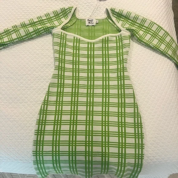 Princess Polly | Dresses | Princess Polly Nwt Green Plaid Mini Dress |  Poshmark
